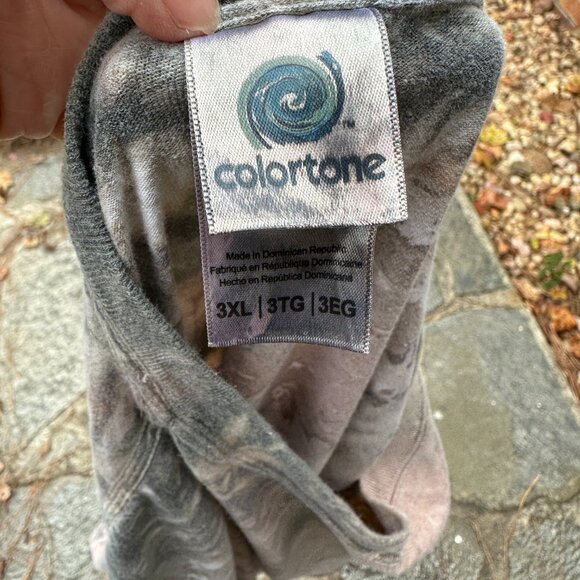 Tie Dye T-Shirts Camo 3x Cotton Colortone Plus - Picture 7 of 15